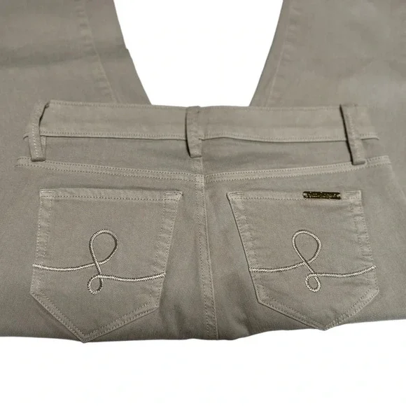 Lilly Pulitzer South Ocean Skinny Ankle Jeans in PB Grey - Picture 7 of 7